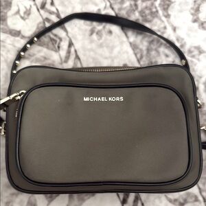 Michael Kors Army Green Crossbody Camera Bag